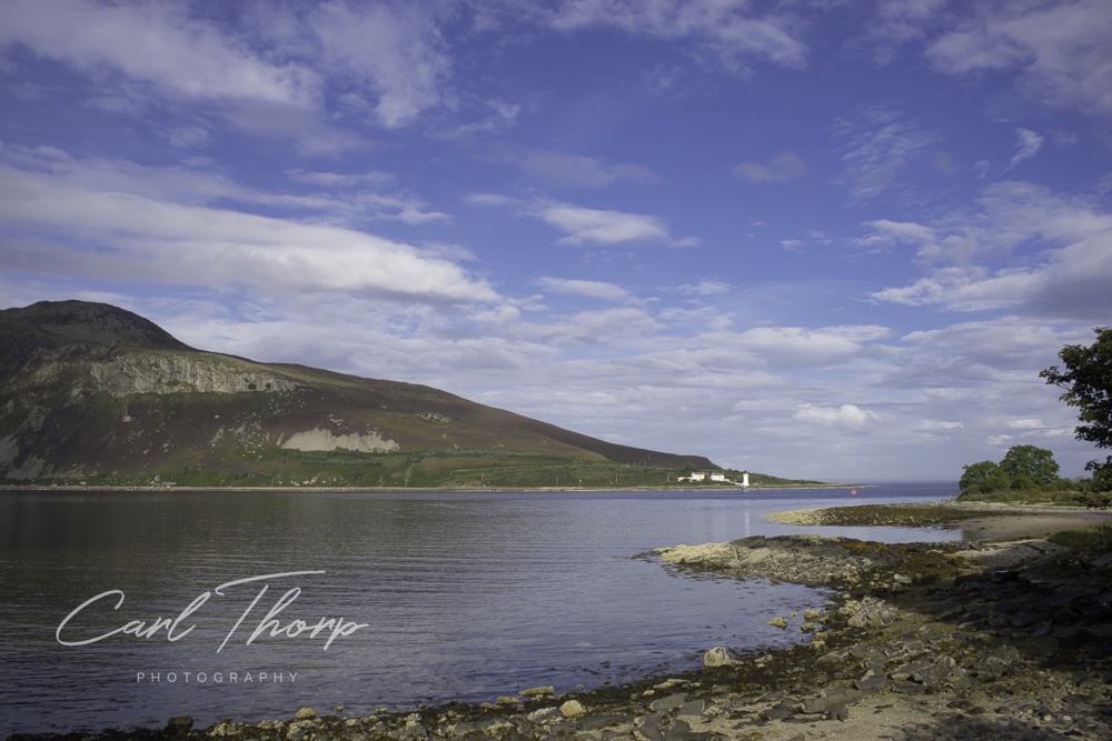 Ian’s favourite place Lamlash Bay to Holy Island
